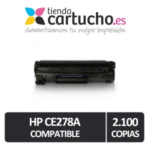 Toner HP CE278A compatible, sustituye al toner original HP REF. CE278A PARA LA IMPRESORA Toner HP Laserjet P1560