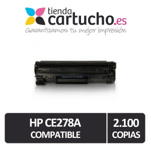 Toner HP CE278A compatible, sustituye al toner original HP REF. CE278A PARA LA IMPRESORA Canon LBP 6230