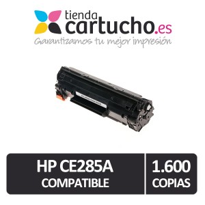 Toner HP CE285A compatible, sustituye al toner original HP REF. CE285A PARA LA IMPRESORA Canon I-Sensys LBP 3010