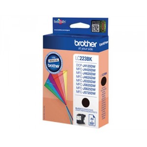 Brother LC223 negro cartucho de tinta original PARA LA IMPRESORA Cartouches d'encre Brother DCP-J562DW