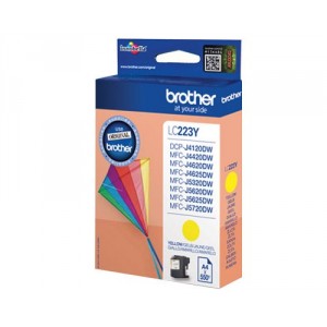 Brother LC223 amarillo cartucho de tinta original PARA LA IMPRESORA Cartouches d'encre Brother DCP-J4120DW