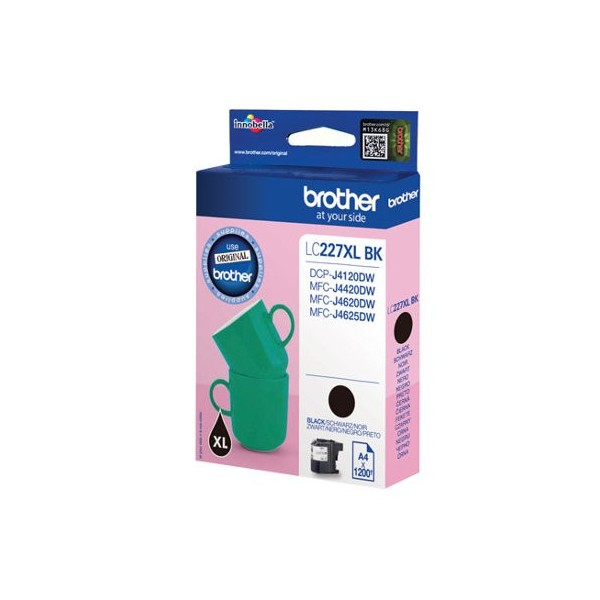 Brother LC227XL noir cartouche d'encre original Brother LC227XL noir cartouche d'encre original
