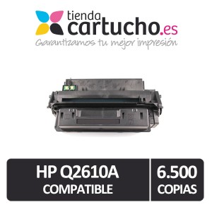 Toner HP Q2610A compatible, sustituye al toner original HP REF. Q2610A  PARA LA IMPRESORA Toner HP LaserJet 2300dn
