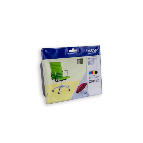 Brother LC229 multipack cartouches d'encre original Brother LC229 multipack cartouches d'encre original