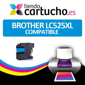 Cartucho Cyan Brother LC525XL Cyan PERTENENCIENTE A LA REFERENCIA Encre Brother LC-525XL LC-529XL