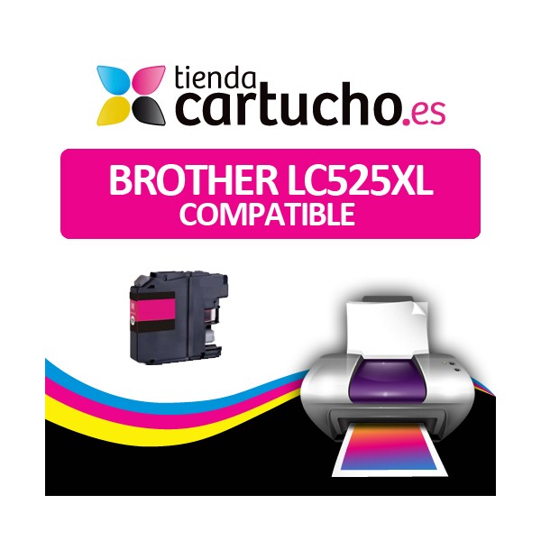 Cartouche Magenta Brother LC525XL Compatible Cartouche Magenta Brother LC525XL Compatible