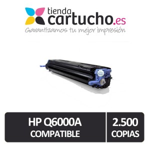 Toner NEGRO HP Q6000 compatible, sustituye al toner original 003R99768 PARA LA IMPRESORA Toner HP Color LaserJet CM1017 MFP