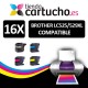 PACK 16 Brother LC525XL / LC529XL compatible (Elija colores)