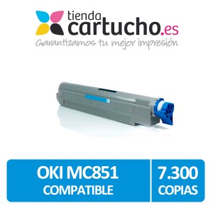 Toner OKI MC851 / MC861 Cyan Compatible PARA LA IMPRESORA Toner OKI MC861dn