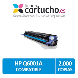 Toner NEGRO HP Q6000 compatible, sustituye al toner original 003R99768 PARA LA IMPRESORA Cartouches d'encre HP Color LaserJet 2605 DN
