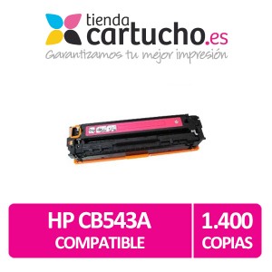 Toner NEGRO HP CB540 compatible, sustituye al toner original CB540A PARA LA IMPRESORA Toner HP Color LaserJet CP1217