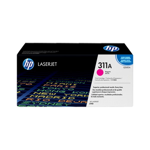 Cartouche de Toner HP 311A - Q2683A Magenta original 6000 pages Cartouche de Toner HP 311A - Q2683A Magenta original 6000 pages
