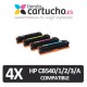 PACK 4 (ELIJA COLORES) CARTUCHOS COMPATIBLES HP CB540/1/2/3