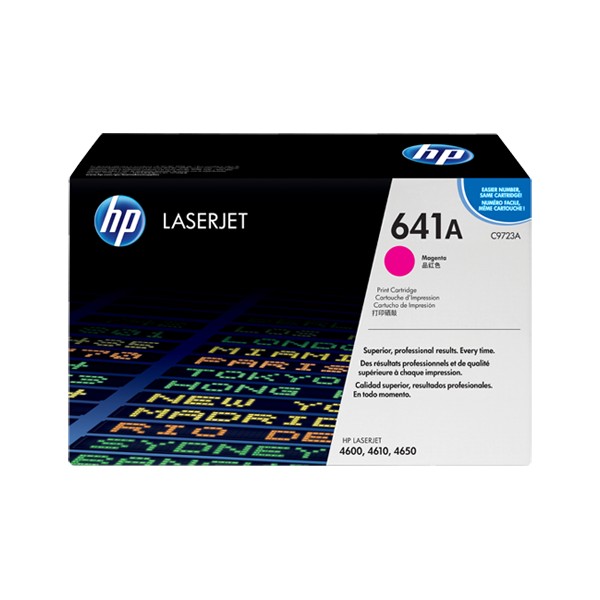 Cartouche de Toner HP 641A - C9723A Magenta original 8000 pages Cartouche de Toner HP 641A - C9723A Magenta original 8000 pages