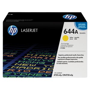 Cartucho de Toner HP 644A - Q6462A Amarillo original 12000 páginas PARA LA IMPRESORA Toner HP Color LaserJet CM4730