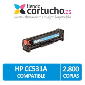 Toner NEGRO HP CB530 compatible, sustituye al toner original CB530A PARA LA IMPRESORA Canon i-SENSYS MF8340