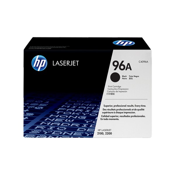 Cartouche de Toner HP 96A - C4096A Noir original 5000 pages Cartouche de Toner HP 96A - C4096A Noir original 5000 pages