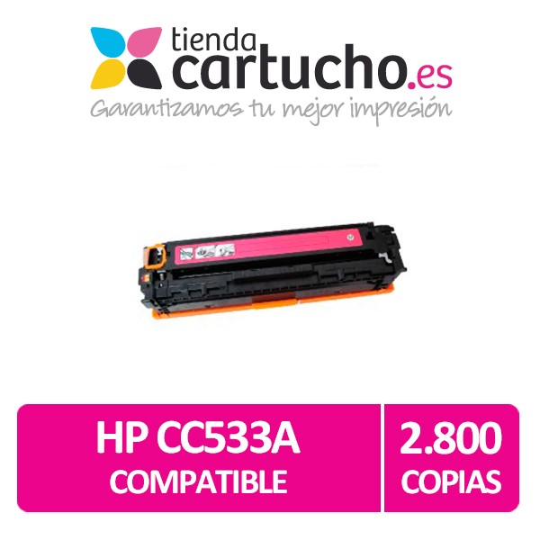 TONER COMPATIBLE HP CC533A / CANON CRG 718 MAGENTA TONER COMPATIBLE HP CC533A / CANON CRG 718 MAGENTA