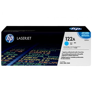 Cartucho de Toner HP 122A - Q3961A Cian original 4000 páginas PARA LA IMPRESORA Toner HP Color LaserJet 2830