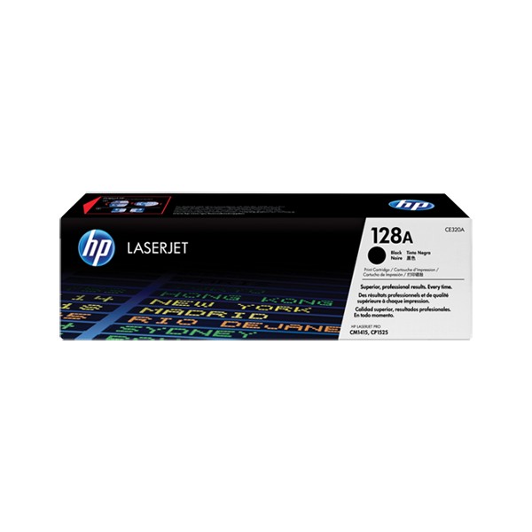 Cartouche de Toner HP 128A - CE320A Noir original 2000 pages Cartouche de Toner HP 128A - CE320A Noir original 2000 pages