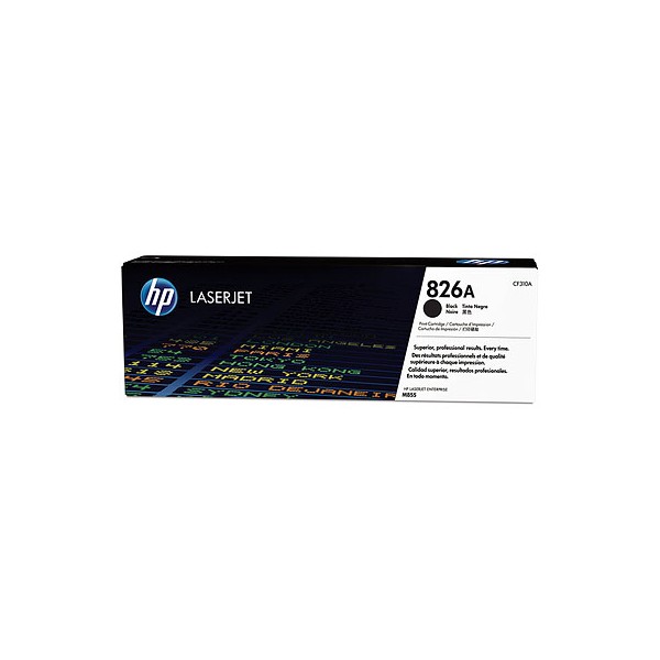 Cartouche de Toner HP 826A - CF310A Noir original 29000 pages Cartouche de Toner HP 826A - CF310A Noir original 29000 pages