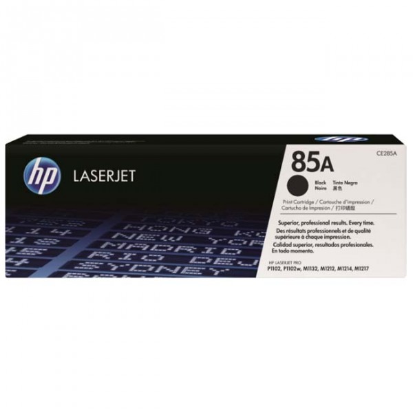 Cartouche de Toner HP 85A - CE285A Noir original 1600 pages Cartouche de Toner HP 85A - CE285A Noir original 1600 pages