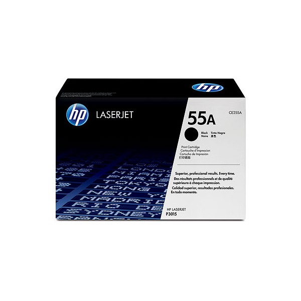 Cartouche de Toner HP 55A - CE255A Noir original 6000 pages Cartouche de Toner HP 55A - CE255A Noir original 6000 pages
