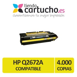 Toner NEGRO HP Q2670A compatible, sustituye al toner original Q2670A PERTENENCIENTE A LA REFERENCIA Toner HP 309A