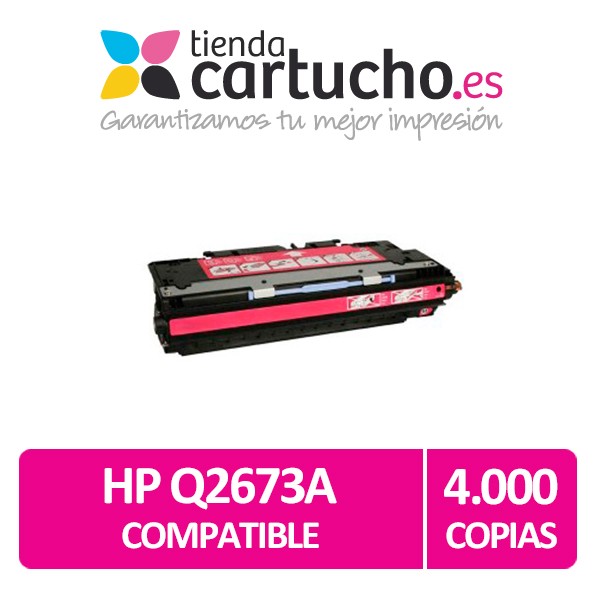 Toner MAGENTA HP Q2673A compatible, remplacer le toner original Q2673A Toner MAGENTA HP Q2673A compatible, remplacer le toner original Q2673A