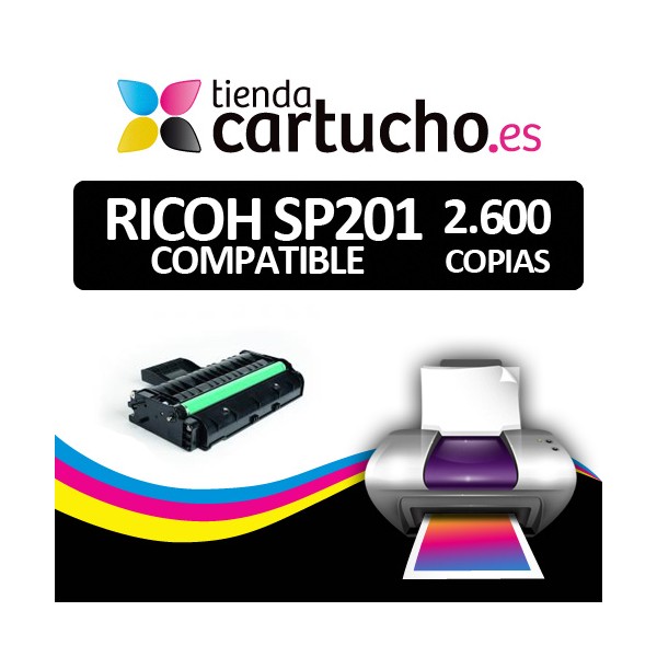 TONER RICOH COMPATIBLE SP 201 TONER RICOH COMPATIBLE SP 201
