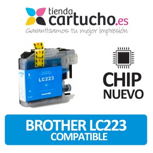 Cartucho Cyan Brother LC-223 compatible PARA LA IMPRESORA Cartouches d'encre Brother MFC-J480DW