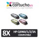 PACK 4 (ELIJA COLORES) CARTUCHOS COMPATIBLES HP Q3960A/1/2/3