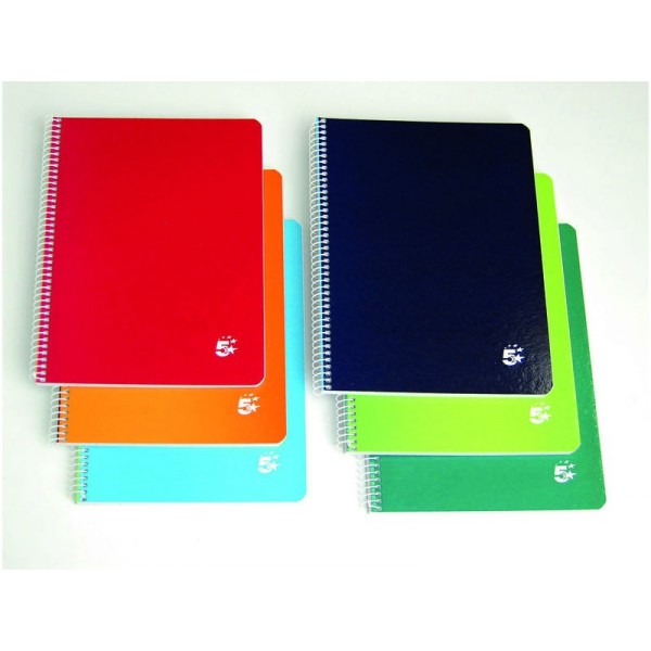 5 Estrellas Cuaderno espiral 80h 4º Cuadricula 4x4 5 Estrellas Cuaderno espiral 80h 4º Cuadricula 4x4