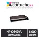 Toner NEGRO HP Q6470A compatible, sustituye al toner original Q6470A