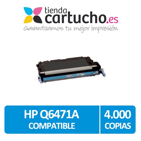 Toner CYAN HP Q6471A / CANON 717C compatible, remplacer le toner original Q6471A Toner CYAN HP Q6471A / CANON 717C compatible, remplacer le toner original Q6471A
