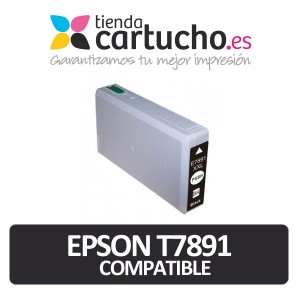 CARTUCHO COMPATIBLE EPSON T7891 NEGRO PERTENENCIENTE A LA REFERENCIA Encre Epson T7891/2/3/4