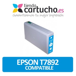 CARTUCHO COMPATIBLE EPSON T7892 CYAN PERTENENCIENTE A LA REFERENCIA Encre Epson T7891/2/3/4