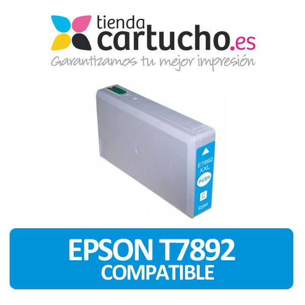 CARTOUCHE COMPATIBLE EPSON T7892 CYAN CARTOUCHE COMPATIBLE EPSON T7892 CYAN