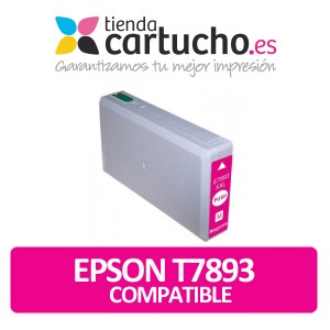 CARTUCHO COMPATIBLE EPSON T7893 MAGENTA PERTENENCIENTE A LA REFERENCIA Encre Epson T7891/2/3/4