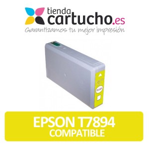 CARTUCHO COMPATIBLE EPSON T7894 AMARILLO PERTENENCIENTE A LA REFERENCIA Encre Epson T7891/2/3/4