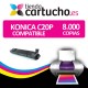 Toner Konica Minolta Bizhub C20P / C20 Magenta Compatible