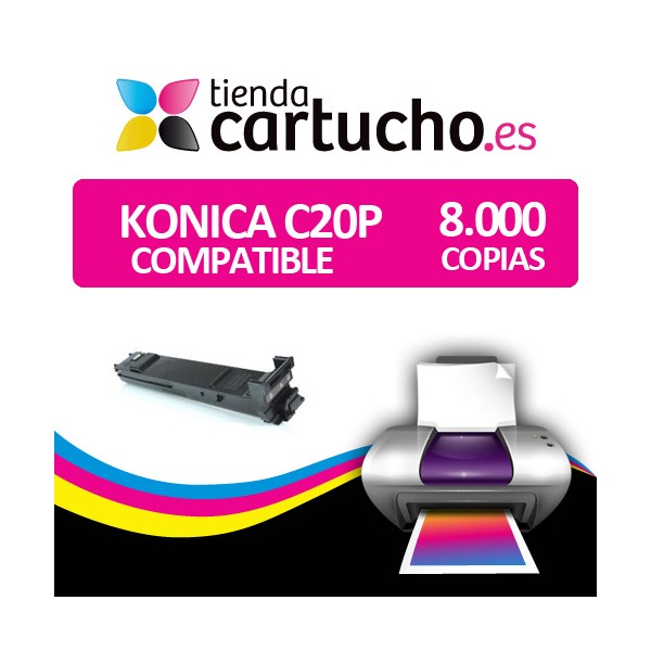 Toner Konica Minolta Bizhub C20P / C20 ( TN318 ) Magenta Compatible Toner Konica Minolta Bizhub C20P / C20 ( TN318 ) Magenta Compatible