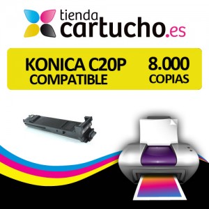 Toner Konica Minolta Bizhub C20P / C20 Amarillo Compatible PERTENENCIENTE A LA REFERENCIA Konica Minolta Bizhub C20P