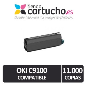 Toner OKI C9100 Negro compatible PERTENENCIENTE A LA REFERENCIA OKI C9100