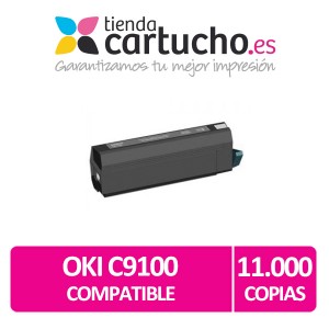 Toner OKI C9100 Magenta compatible PERTENENCIENTE A LA REFERENCIA OKI C9100
