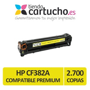 Toner HP CF382A Compatible Premium Amarillo PERTENENCIENTE A LA REFERENCIA Toner HP 312A