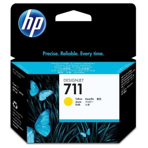 HP 711 ORIGINAL AMARILLO PARA LA IMPRESORA Hp Designjet T520
