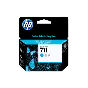 HP 711 ORIGINAL CYAN PARA LA IMPRESORA Hp Designjet T520