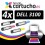 PACK 4 (ELIJA COLORES) CARTUCHOS COMPATIBLES DELL 3100