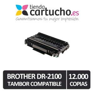 TAMBOR BROTHER DR-2100, SUSTITUYE AL TAMBOR ORIGINAL DR 2100 PARA LA IMPRESORA Toner imprimante Brother MFC-7040